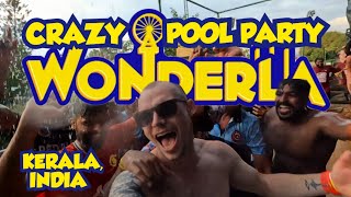 CRAZIEST POOL PARTY IN WONDERLA, INDIA'S LARGEST AMUSEMENT PARK!