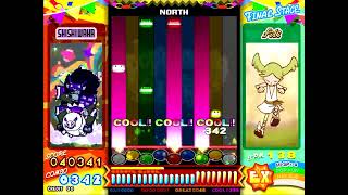 AC pop'n music 16 PARTY♪ : [ケルトランス(EX)] NORTH / WALL5