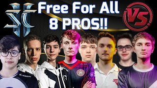 FFA 8 Pro Player Insanity! Serral, Reynor, Clem, Showtime, Denver, Harstem, SKillous, Aqueron - TSL5