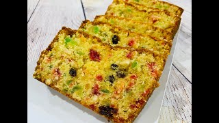 ෆෘට් කේක් නිවැරදිව රසට හදමු - Sri Lankan Fruit Cake Recipe(English Subtitles included)