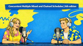 BCBA Exam Prep Podcast | B10 Concurrent Multiple Mixed and Chained Schedules Explained | 6th edition
