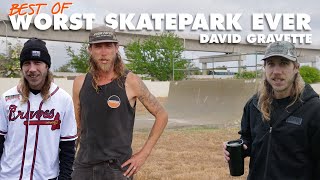 David Gravette Vs. The WORST Skateparks Ever! Best Moments