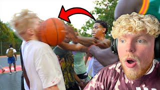 How I Got HIT IN THE FACE... Reacting to "Trash Talker Hit Me IN THE FACE & Tried To Fight Me..."