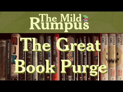 The Great Purge of Books (Teardown of 150 books)