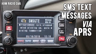 APRS Text Messaging via SMSGTE - Ham Radio Q\u0026A