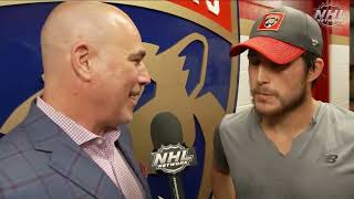 Brandon Montour talks Florida's Game 4 victory over Rangers