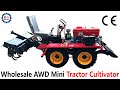 Wholesale AWD Mini Tractor Cultivator with CE Certification