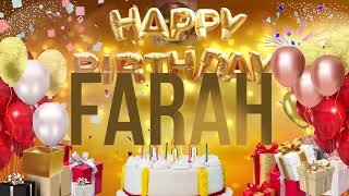 FARAH - Happy Birthday Farah