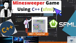 簡単なゲーム作成チュートリアル 07 - C++ (SFML) を使用してマインスイーパ ゲームを作成する方法 |ソースコード