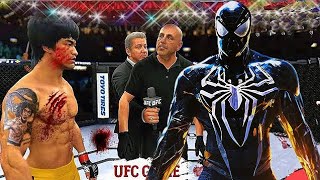 Ufc 4 Bruce Lee Vs. Black Spider-Man Ea Sports
