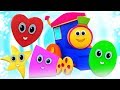 Bob den Zug | Formen gehen rollen | kinderreime | Bob Train Shapes Go Rolling | Kids Tv Deutschland