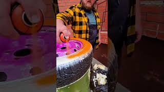 Foam Fix: DIY Wheel Repair Experiment 🔧