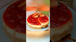 Como fazer Cheesecake com Calda de Morango