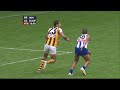 Round 3 Kangaroos VS Hawthorn 2008 Josh Gibson VS Lance Franklin BUDDY BONANZA