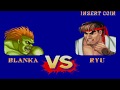 Street Fighter 2: Champion Edition - BLANKA  (Arcade) Hardest