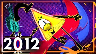 BIll Cipher's 2012 - A GRAVITY FALLS x WILL WOOD animation!