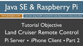 Java and Raspberry Pi Programming - iPhone Remote Control Part 2