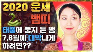 뱀띠 2020 신년운세 🐍 직업운 금전운 애정운 이동운 건강운 행운팁 수호신 + 수호부적🌹