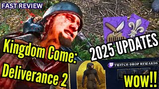 Kingdom Come Deliverance 2 - Big Updates, Fast Review.