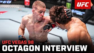 Cody Haddon Octagon Interview | UFC Vegas 98