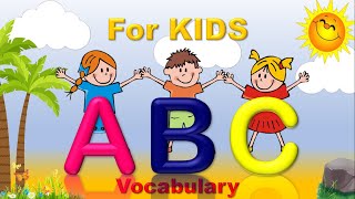 ABC Alphabet For KIDS l l Learn the Alphabet with Teacher Ana Online Learning l lVocabulary for KIDS