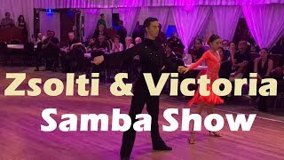 Samba Dance Show by Zsolti \u0026 Victoria Performing Arts Latin Ballroom