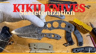 Skeletonization of KIKU KNIVES