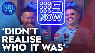 Who did the Origin boys ring when they first made the team? | NRL on Nine