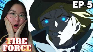 ARTHUR IS OP AF!!🔥 Fire Force Episode 5 REACTION!!