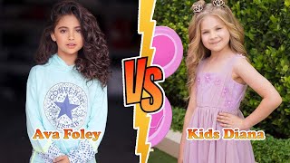Kids Diana Show Vs Ava Foley Transformation 👑 New Stars From Baby To 2023