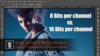 Photoshop: 8 vs 16 bits per channel Workflow