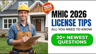 How to Get Your MHIC License 2026 Maryland Home Improvement Commission Exam Tips