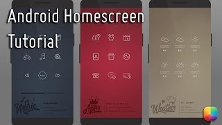 Contour - Android Homescreen Tutorial