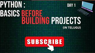 Python Basics Before Building (BBB) – Day 1 | Syntax, Variables, Datatypes