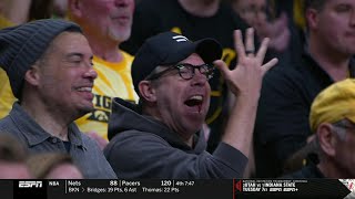 😂 Ted Lasso TAUNTS Angel Reese, Cheers For Caitlin Clark In Elite 8 | Iowa Hawkeyes vs LSU Tigers