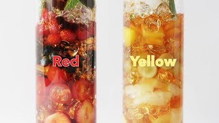 Fruits in Tea 【今の気分はどっち？】イエローリフレッシュとレッドビューティー