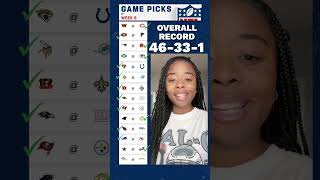 Symone with the sports x lord Brunson NFL week 6 picks and predictions
