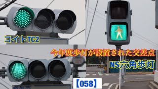 【信号機】 今年度歩灯器が設置された交差点 《群馬県の信号機》 【058】