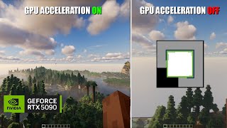 GPU Accelerated World Generation is INSANE! (C2ME + RTX 5090 4K)