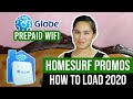 Globe at Home Prepaid Wifi Promos and How to Load 2020