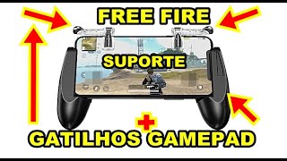 FREE FIRE e PUBG Gamepad GAMESIR F2  suporte gatilhos.