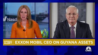 Exxon Mobil CEO: Guyana will go down as one of the best deepwater developments i