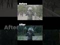 Before & after simple VFX #naruto #anime #kakashi #cosplayer #klccpark #vfxshorts