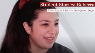 Rebecca, Majoring in Hospitality and Tourism Management - UMass Student Stories