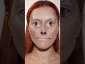 uncanny valley. im scared makeuptutorial makeuptransformation makeup