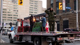 Here's why towing companies are refusing to lug protesters trucks away in Ottawa