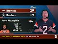 denver broncos silver lining from week 17 nfl playoff picture u0026 scenarios