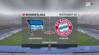 Fifa 21 Hertha BSC vs Bayern Munich Bundesliga Match / Gameplay