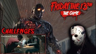 Friday the 13th the game - Gameplay 2.0 - Challenge 5 - Savini Jason