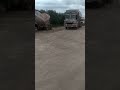 jsw cement truck parking bellary